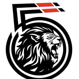 5 Lions Jiu Jitsu logo