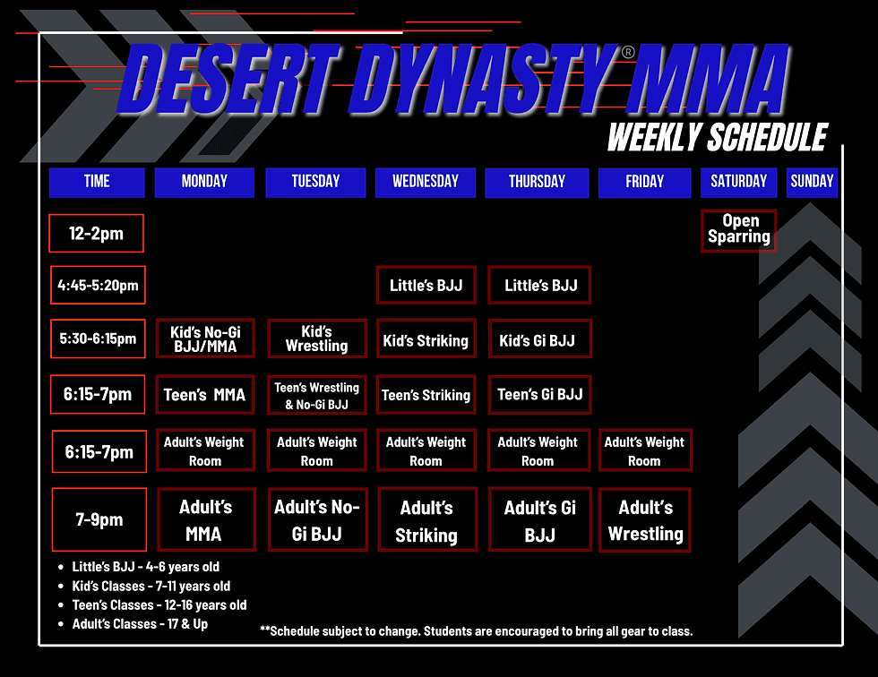 Main image of Desert Dynasty MMA