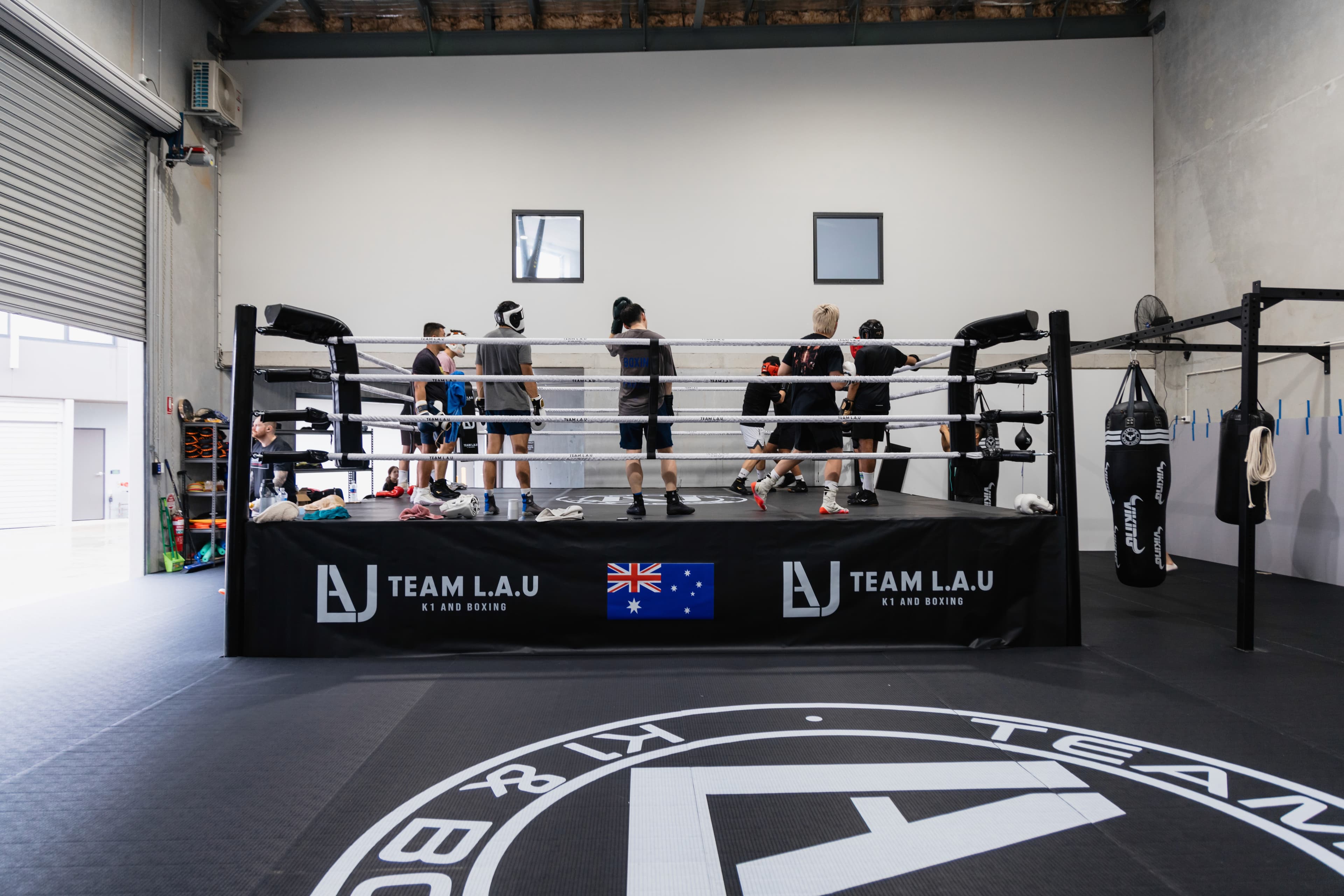 Team L.A.U Boxing and Kickboxing logo