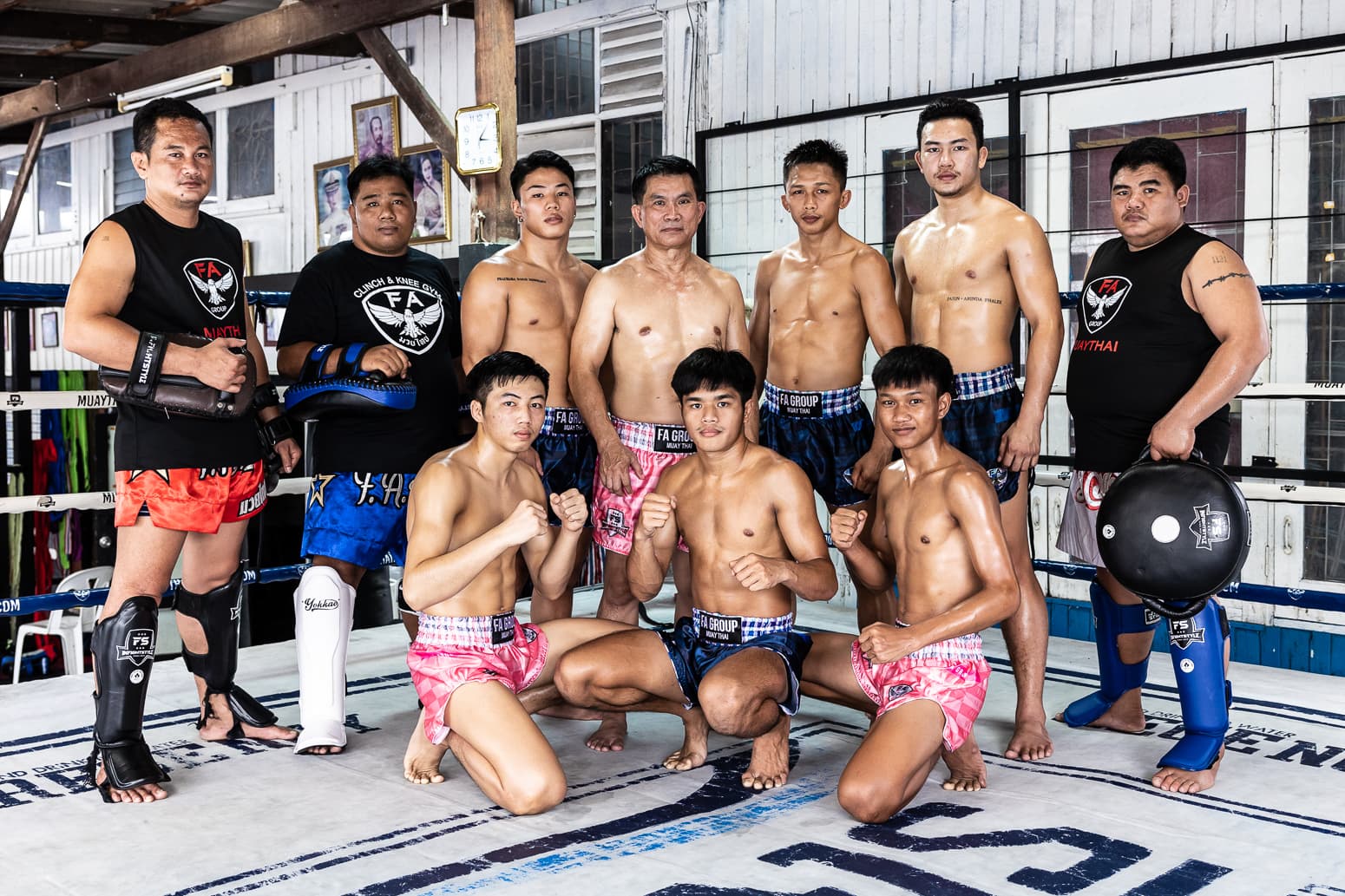 F.A.GROUP MUAYTHAI logo