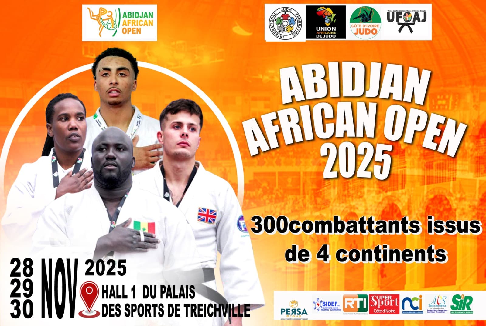 COTE D'IVOIRE JUDO logo