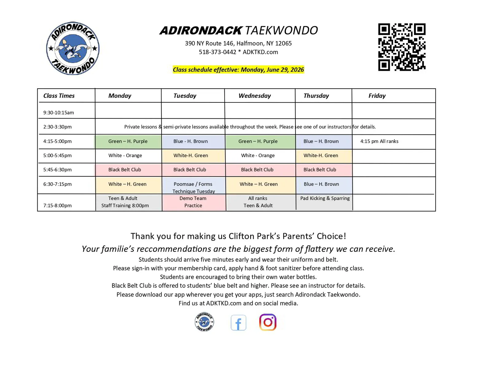 Main image of Adirondack Taekwondo & Fitness Center, Inc
