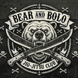Bear & Bolo / Silverback Dojo logo