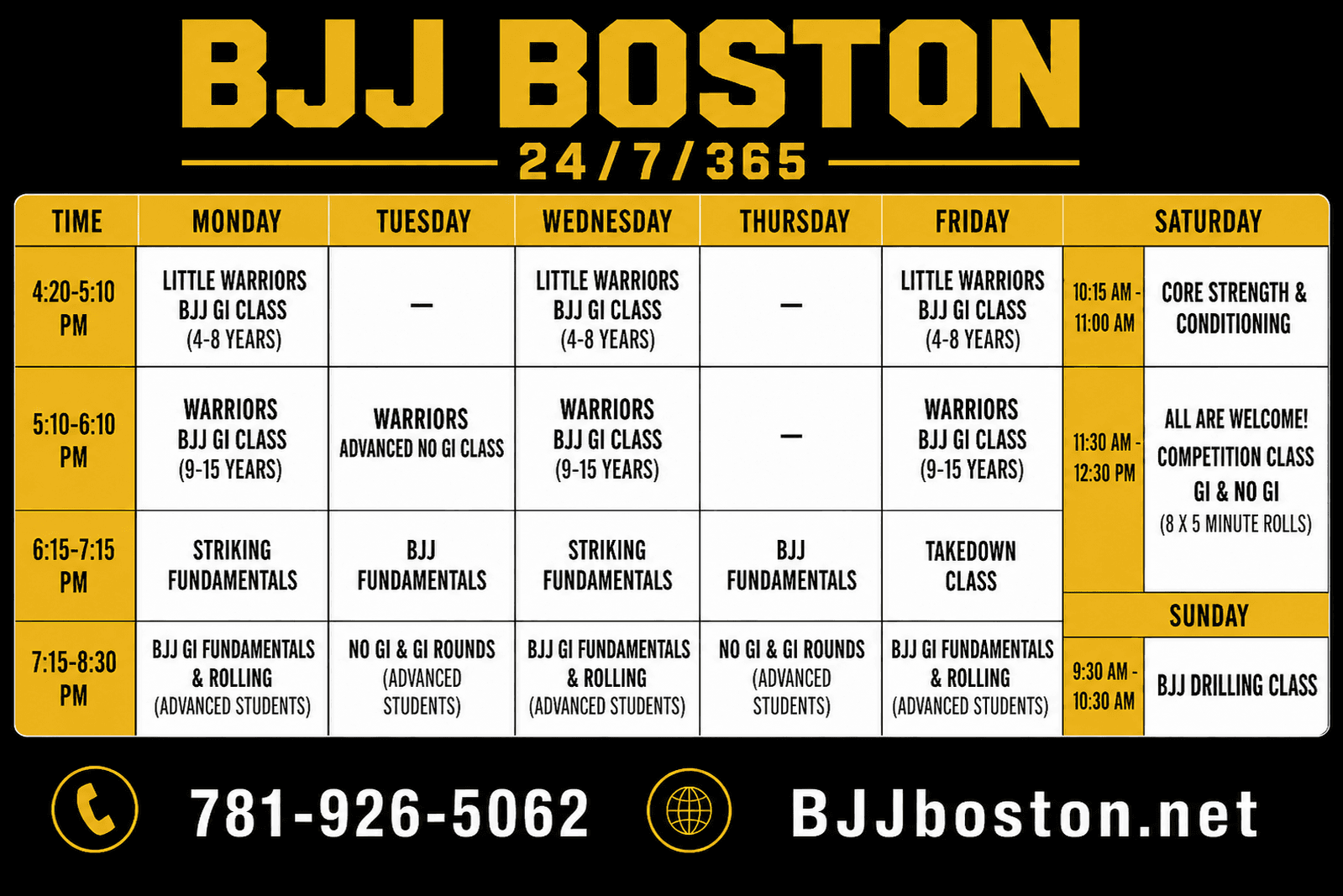 Main image of BJJ Boston 24/7/365