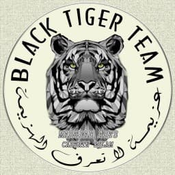 Black tiger team ksa logo