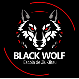 Black wolf logo