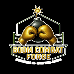 BOOM COMBAT FORGE logo