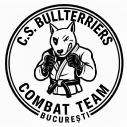 C.S. BULLTERRIERS COMBAT TEAM logo