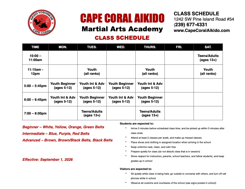 Main image of Cape Coral Aikido