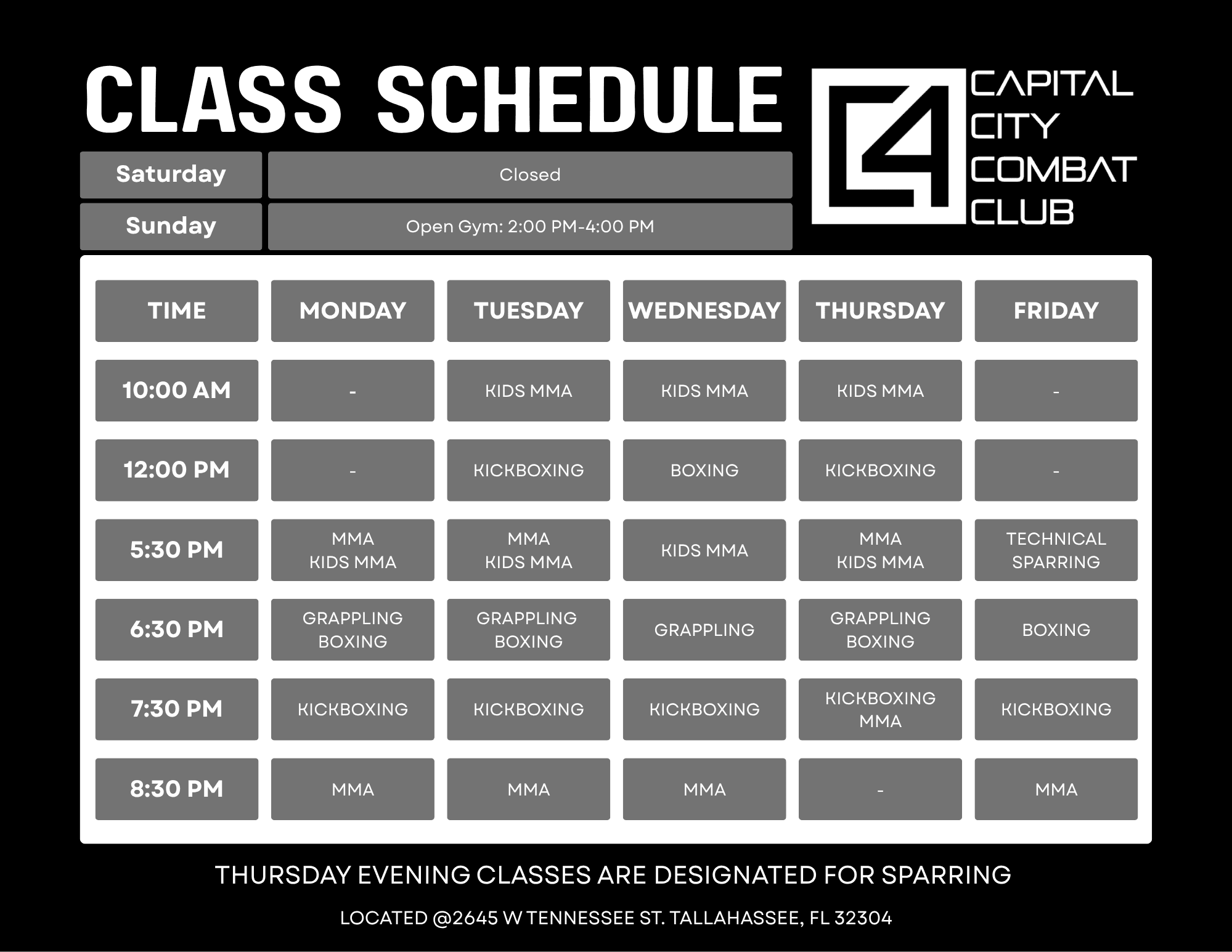Main image of Capital City Combat Club