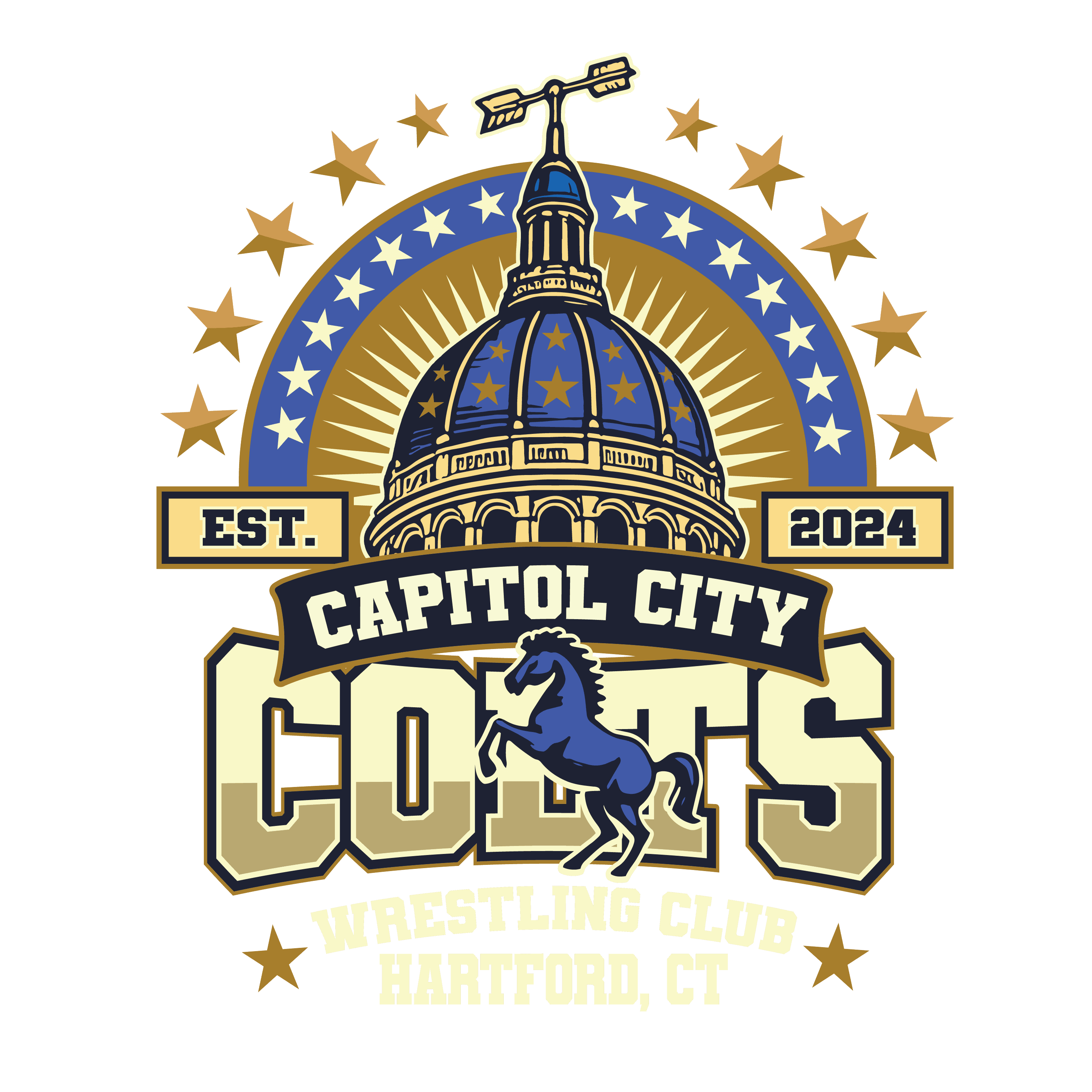 Capitol City Colts | Wrestling Club in Hartford, CT logo
