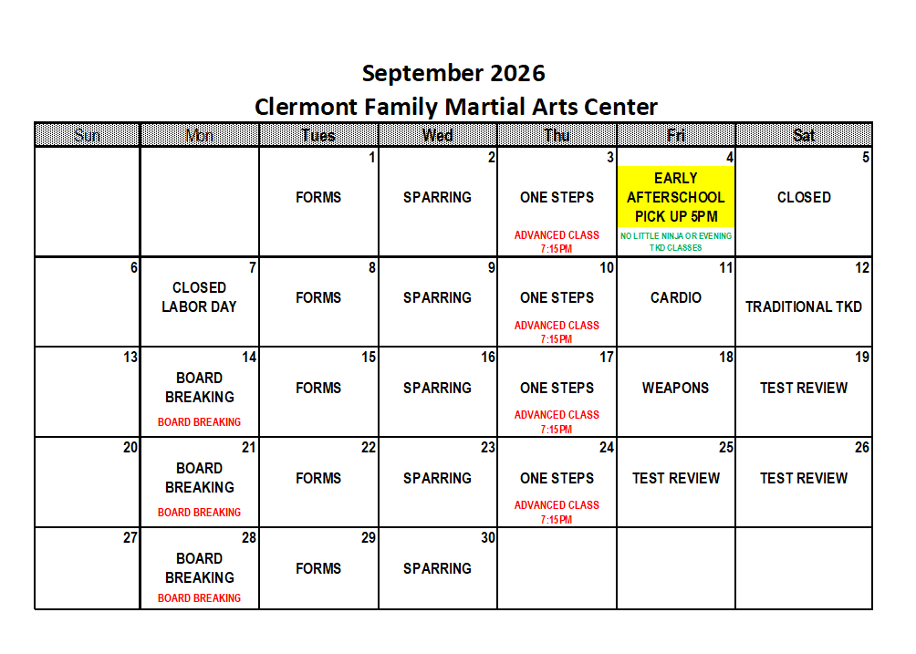 Main image of Clermont Family Martial Arts