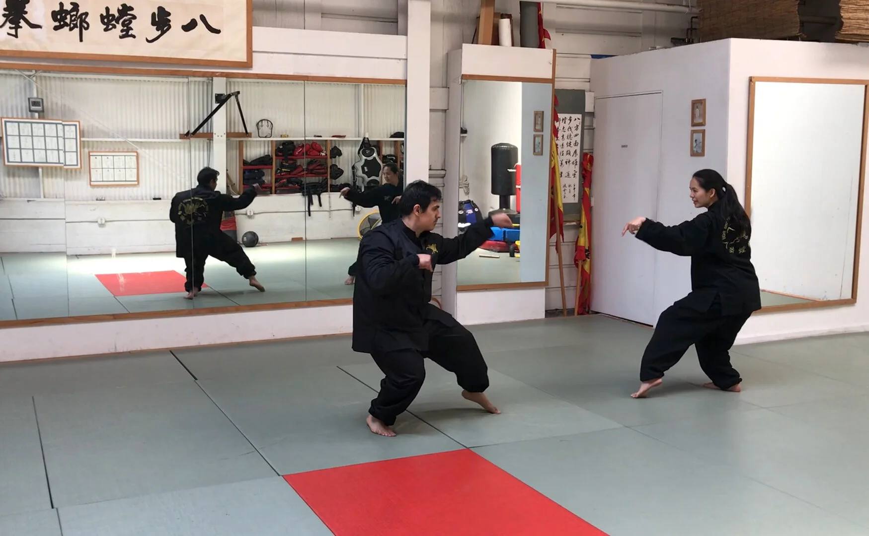 Eight Step Mantis Kung Fu & Taiji logo