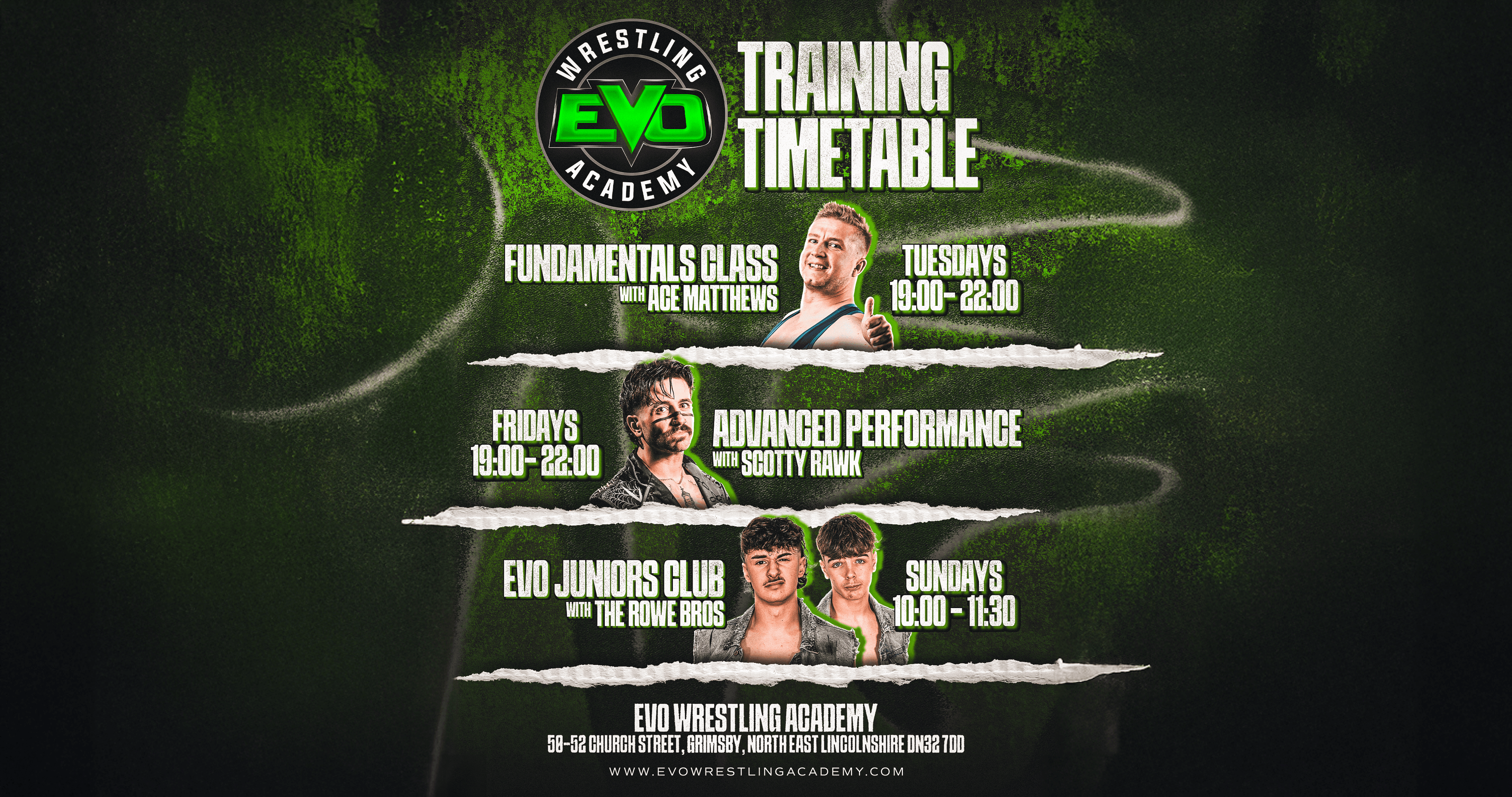 EVO Wrestling Academy logo