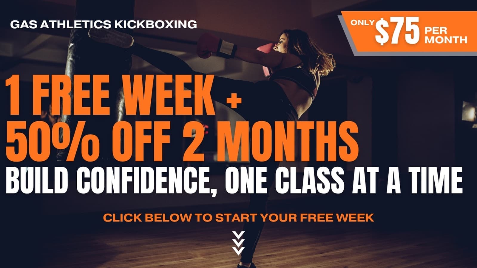 Gas Athletics Kickboxing logo