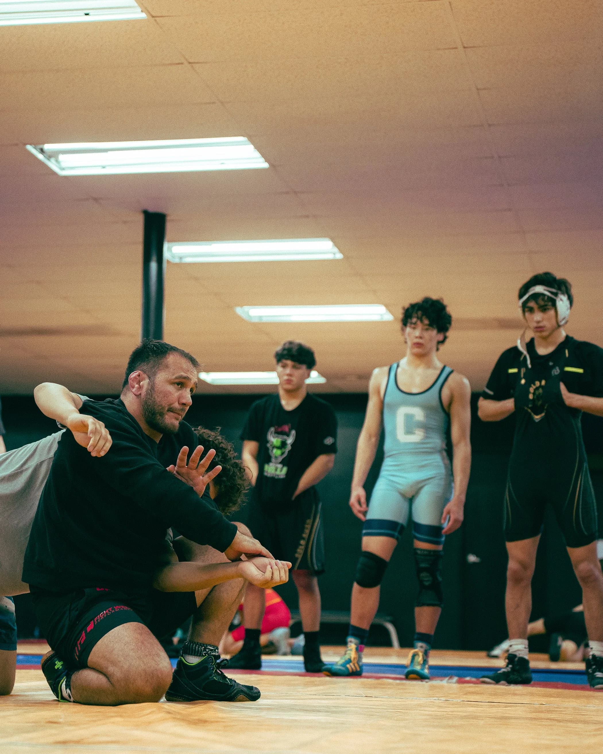 Gold Rush Wrestling Academy logo