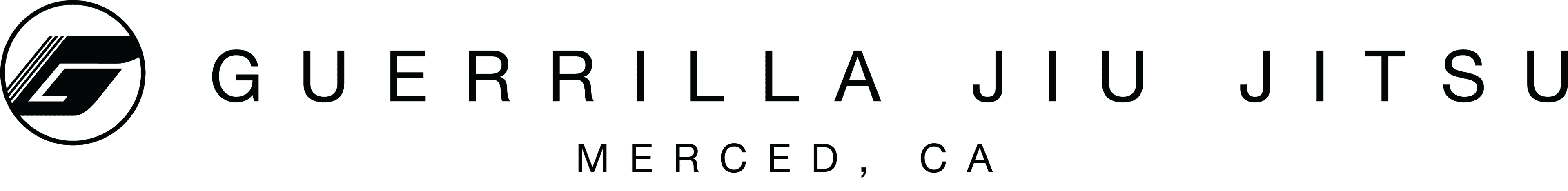 Guerrilla Jiu-Jitsu Merced logo