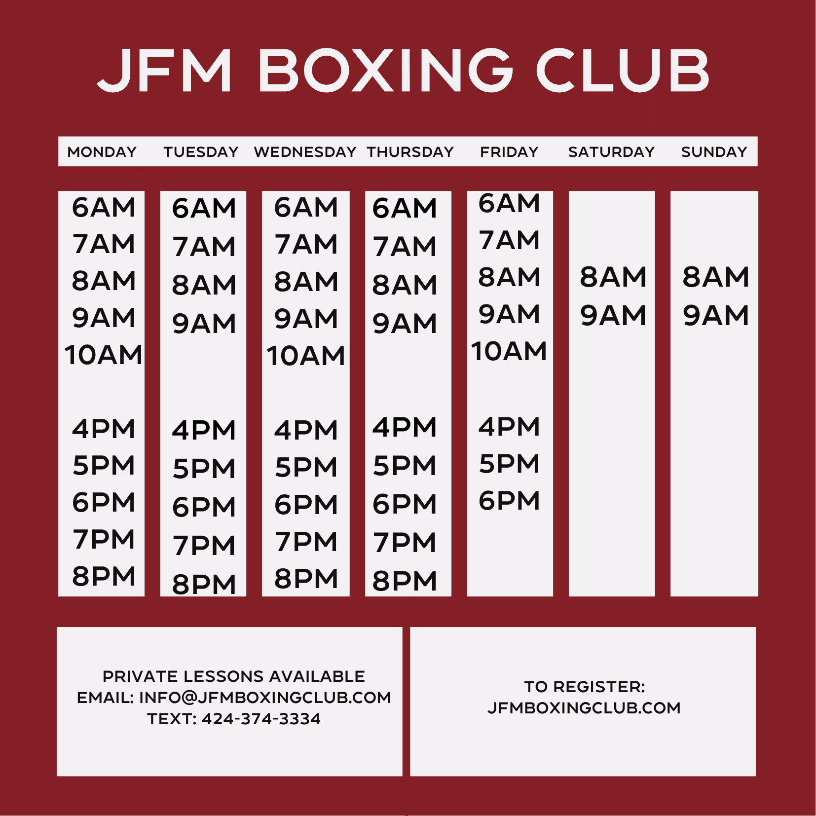 Main image of JFM Boxing Club