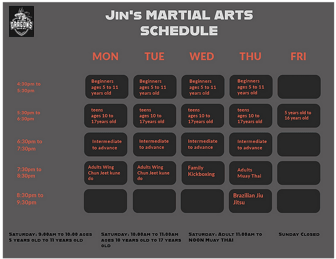 Main image of Jin's kungfu martial arts
