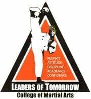 Leaders of Tomorrow College of Martial Arts logo
