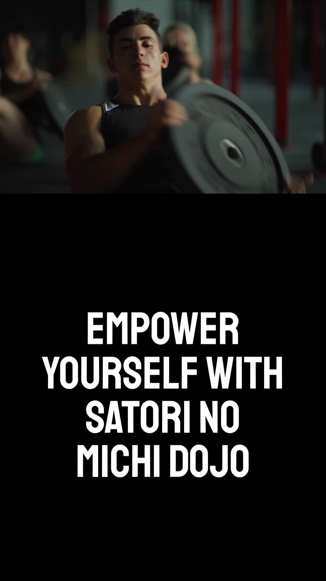 Martial arts club “Satori no Michi dojo” logo