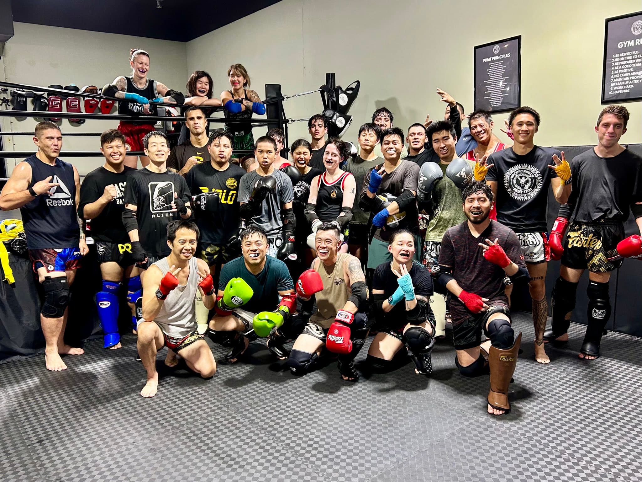 Pacific Roots Muay Thai logo