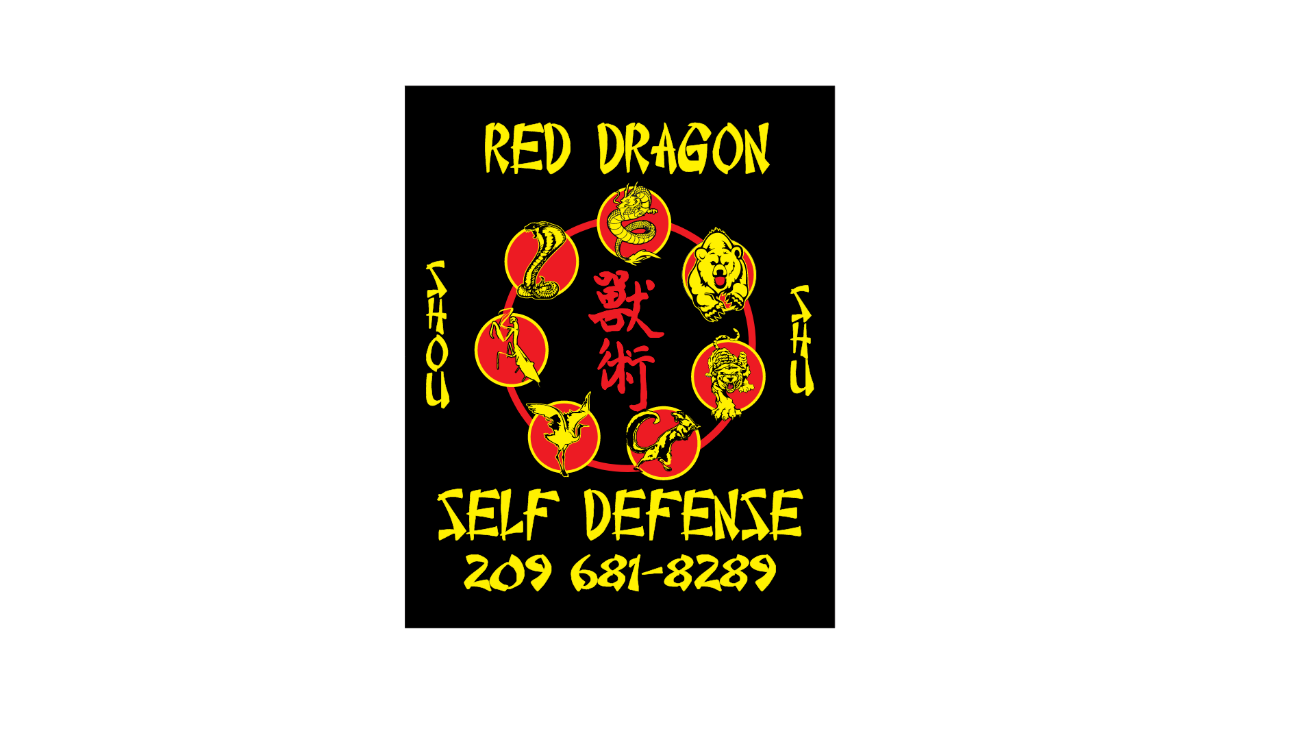 Red Dragon Self Defense logo