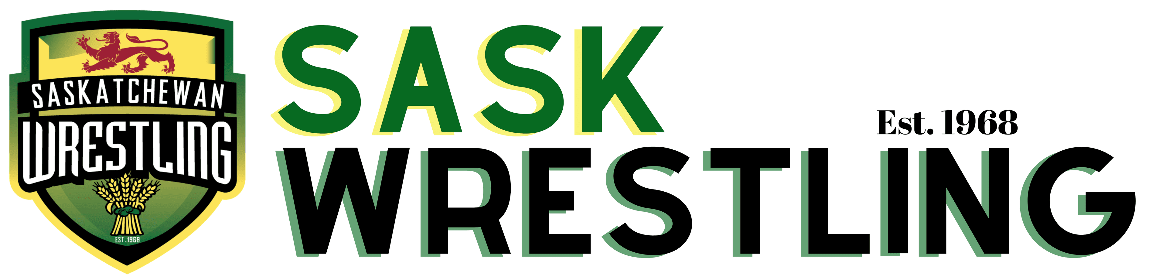 Sask Wrestling logo