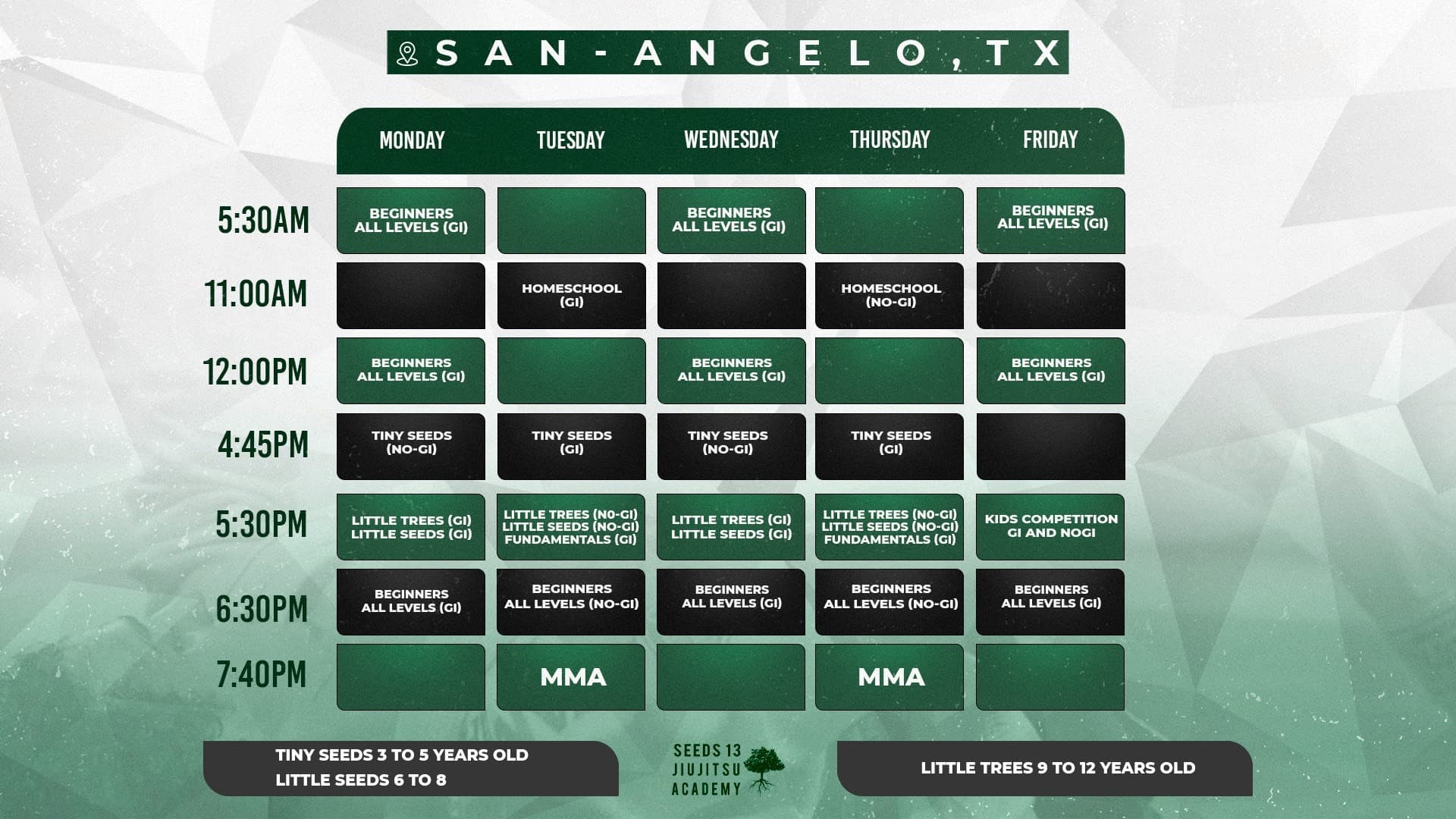 Main image of Seeds 13 Jiu-Jitsu Academy - Waco, TX