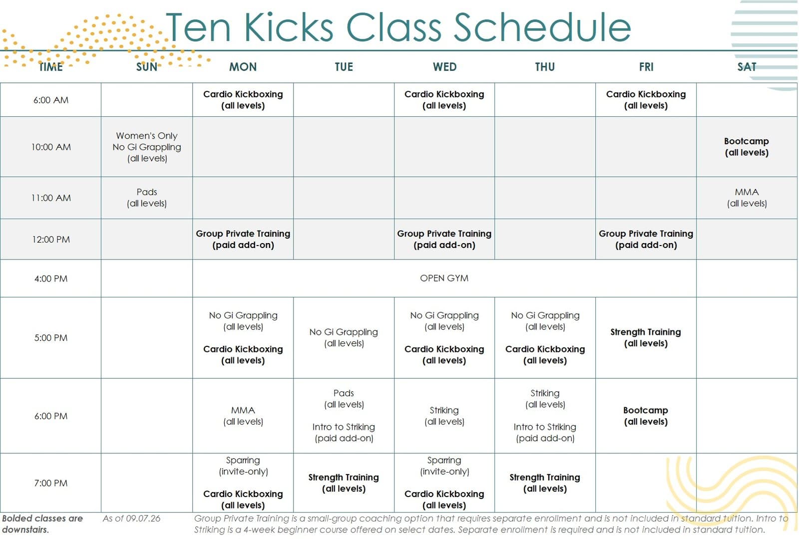 Main image of Ten Kicks Gym