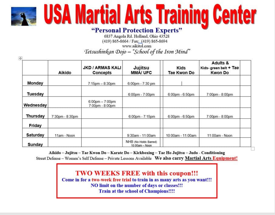 Main image of USA Martial Arts