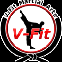 V-fit Martial Arts logo