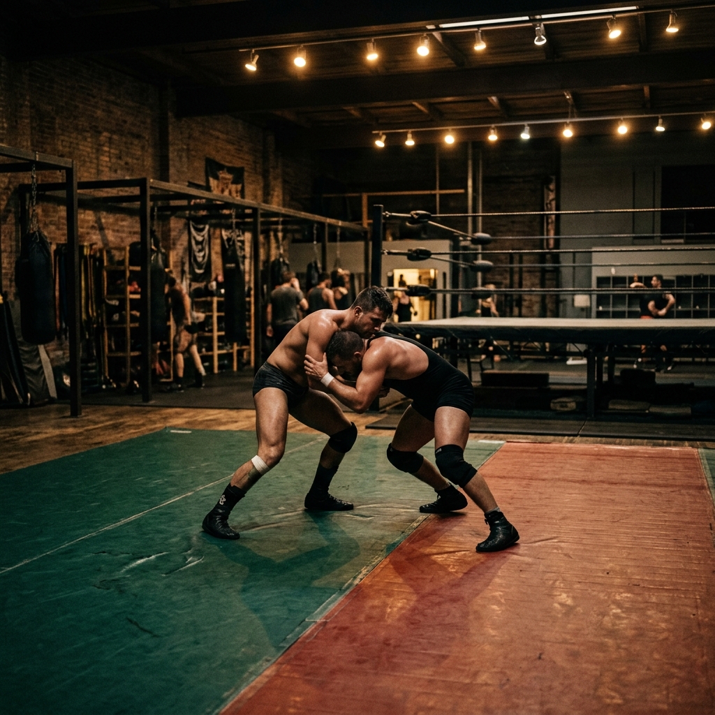 Exterior or interior of Red Wave Wrestling